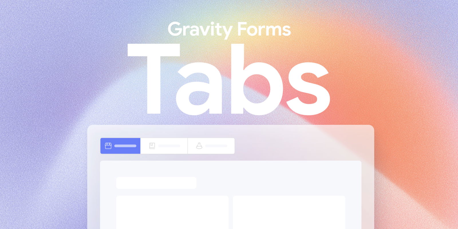 Gravity Forms Tabs