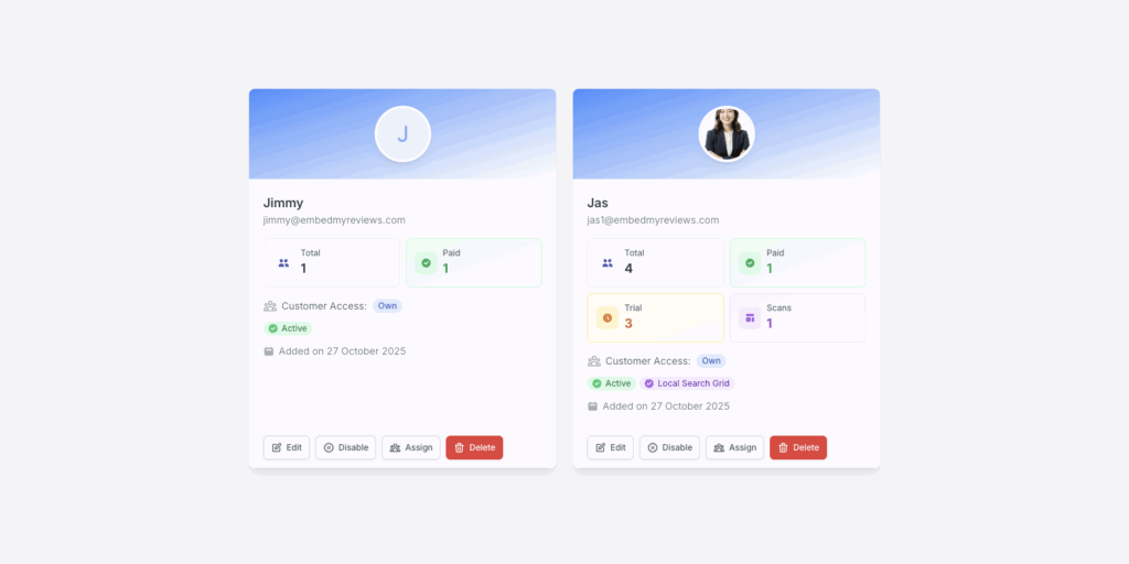 Sales Agent Dashboard