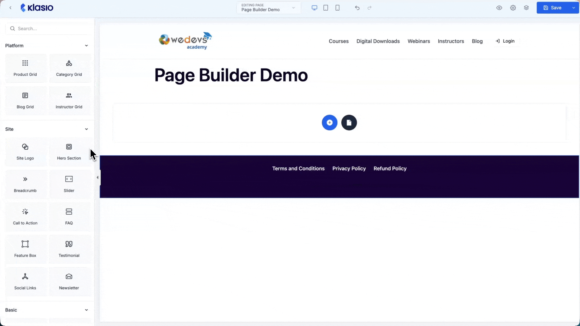 Page Builder