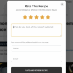 Recipe Rating