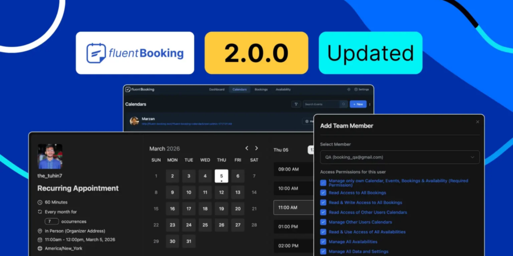 Recurring Bookings
