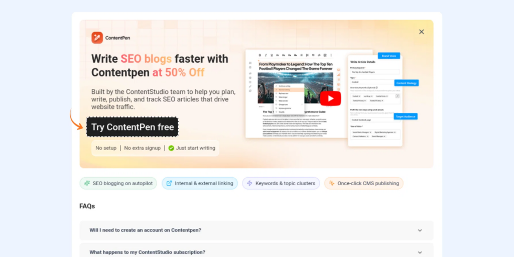 Contentpen Integration