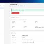 WordPress Dashboard