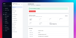 WordPress Dashboard