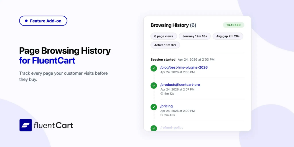 Page Browsing History