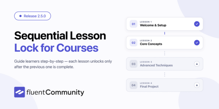 Sequential Lesson Lock