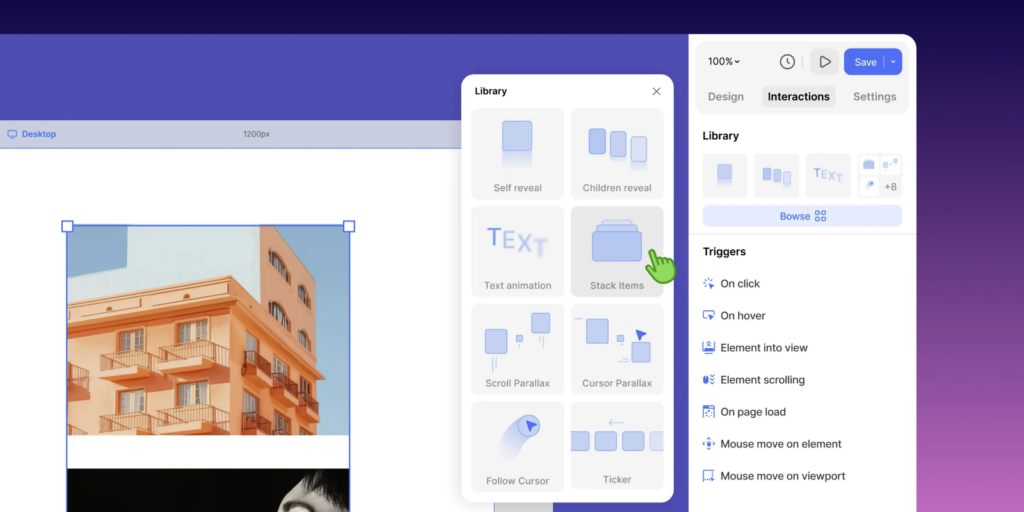 Interaction Library