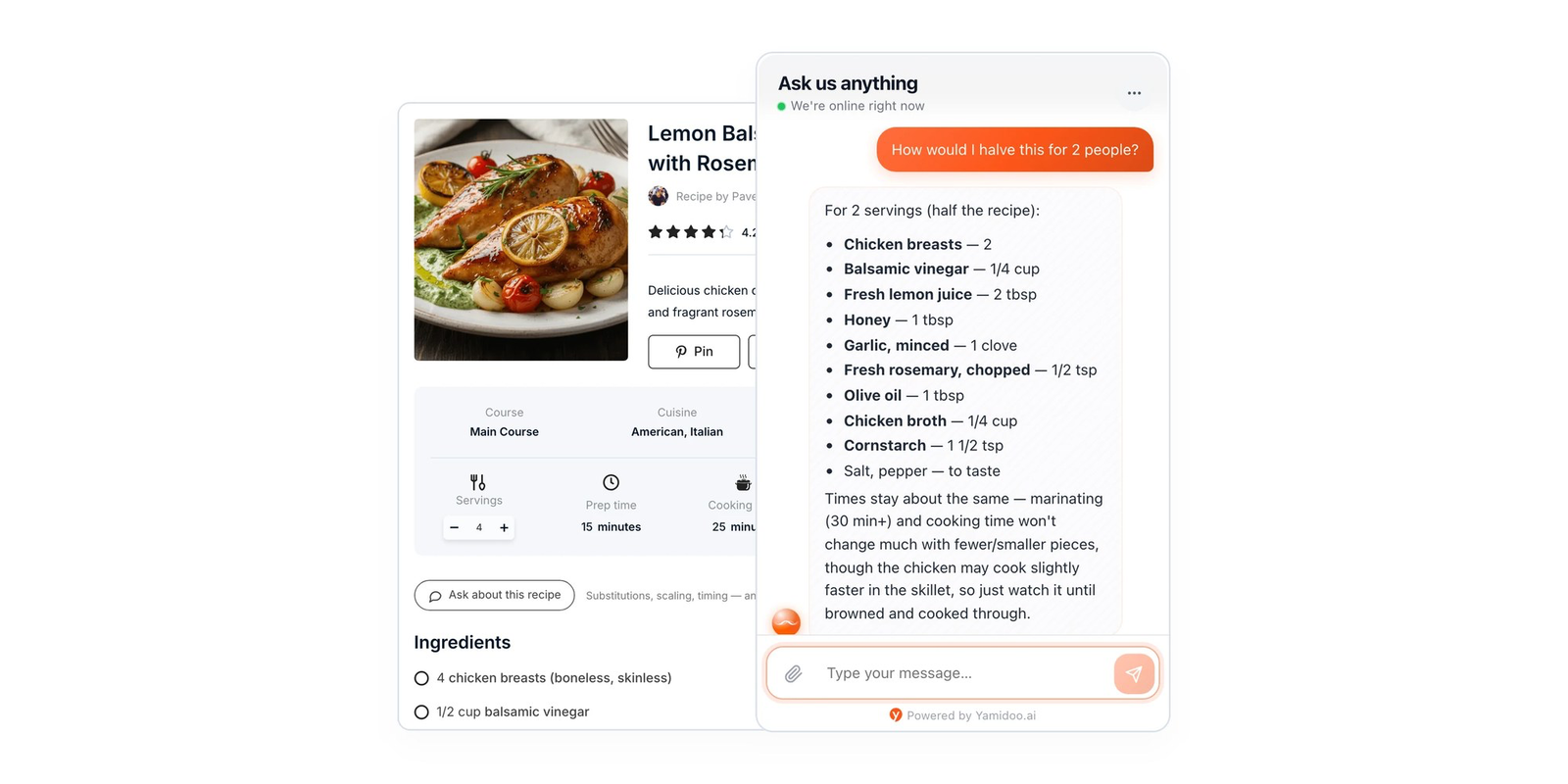 AI Cooking Assistant