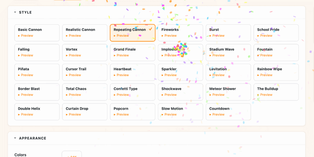 Confetti 2.0