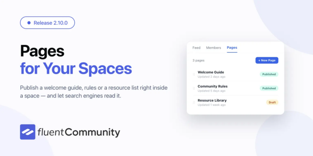 Pages