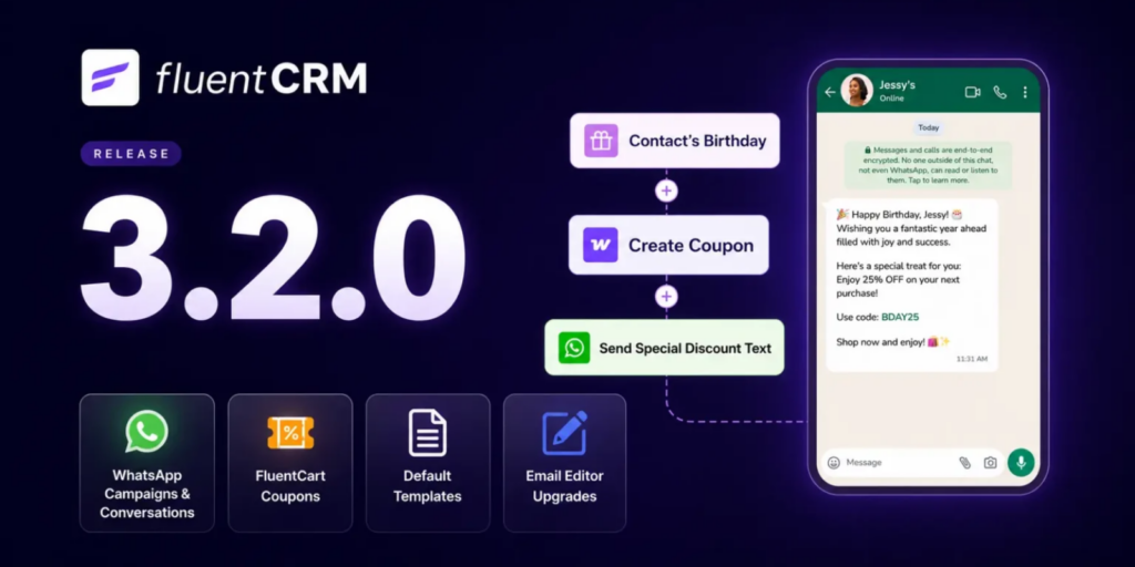 FluentCRM 3.2.0