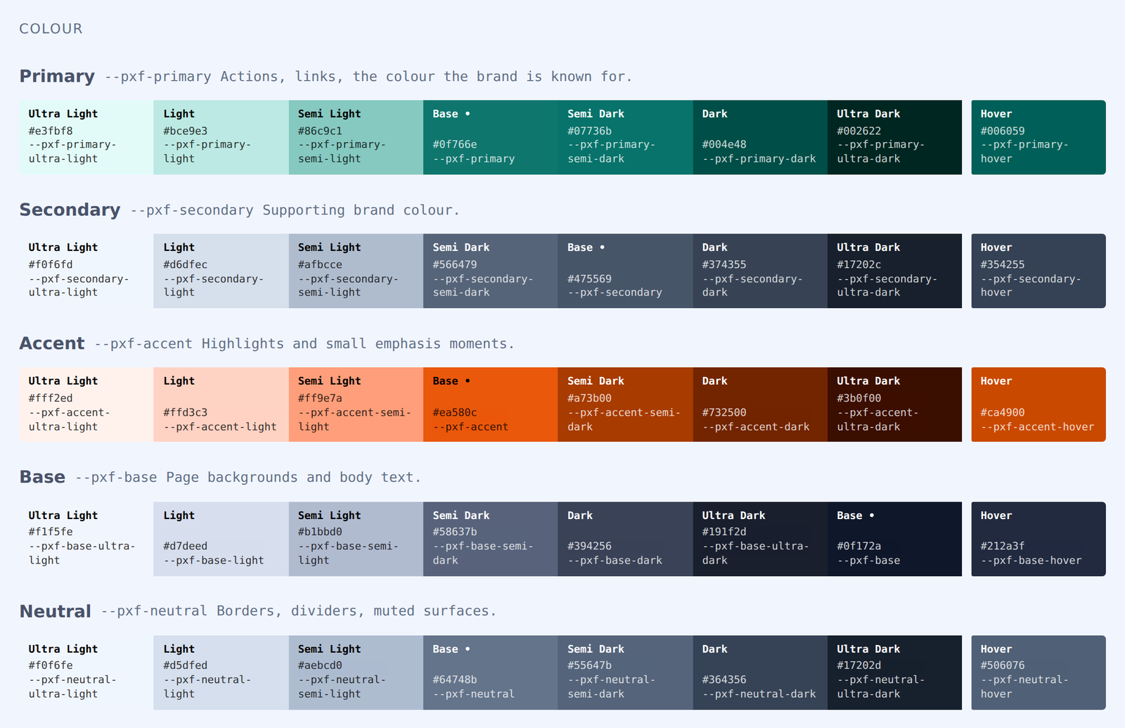 Colour Shades