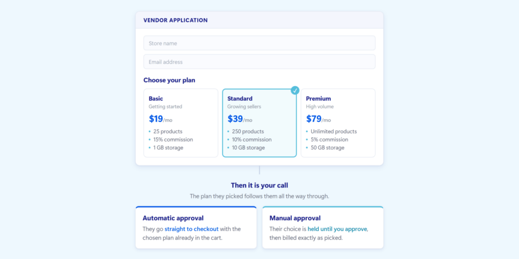 Vendor Application Form
