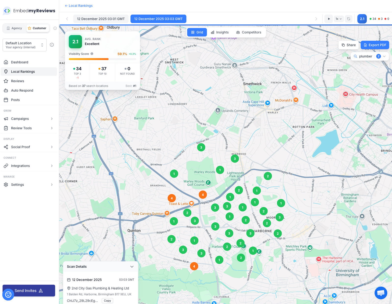 Local Search Grid