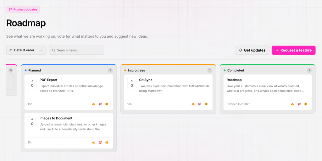 PinkDocs Roadmap
